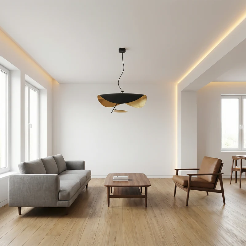 Moderne LED-Hängeleuchte aus Legierung – Orluxia