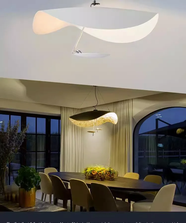Moderne LED-Hängeleuchte aus Legierung – Orluxia