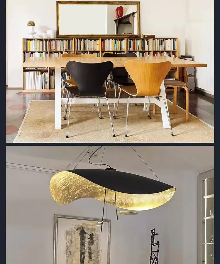 Moderne LED-Hängeleuchte aus Legierung – Orluxia