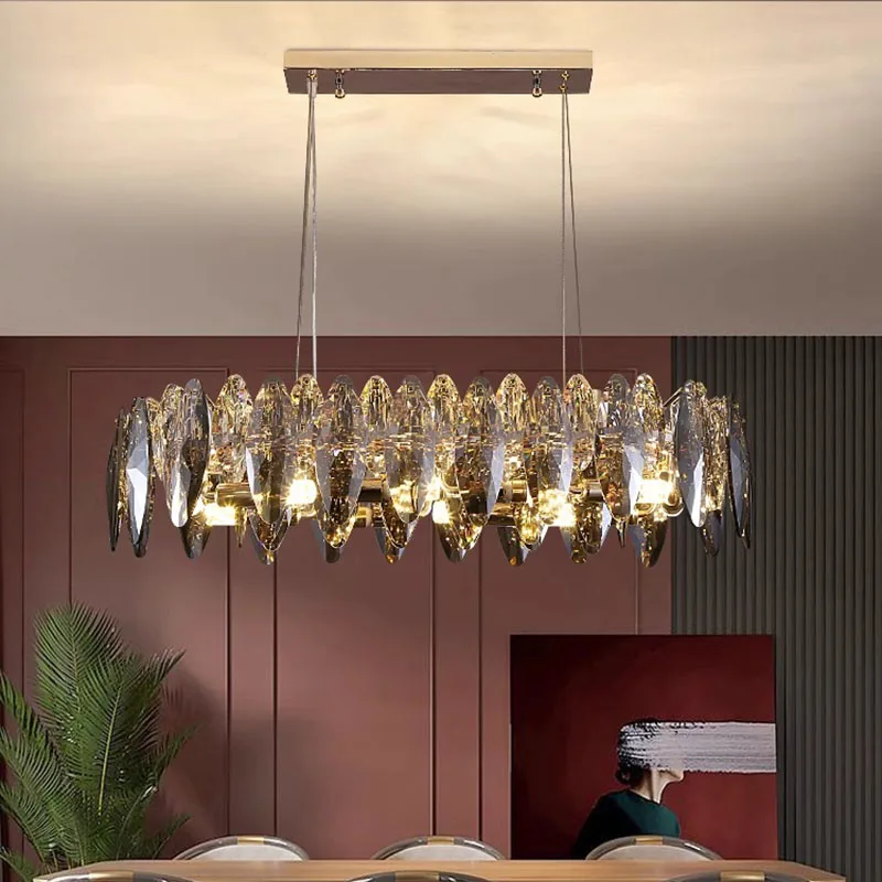 Kristall-Pendelleuchte für Wohnzimmer und Schlafzimmer – Cristarôme