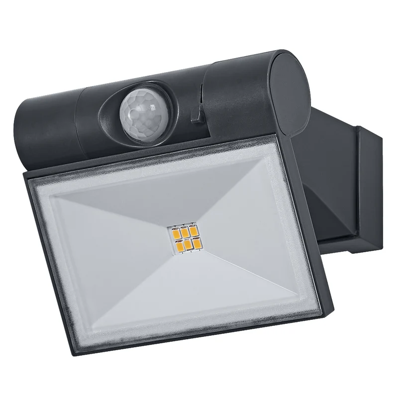 ENDURA Style USB verstellbarer Up-Down Strahler, dunkelgrau, 1,6 W, 120 lm, 3. 000 K, 110° Abstrahlwinkel, IP44, 25. 000 h Lebensdauer, PIR-Sensor, USB-C Ladefunktion.