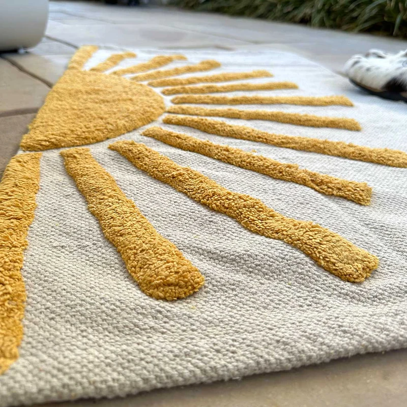 Boho Teppich "Sonne"