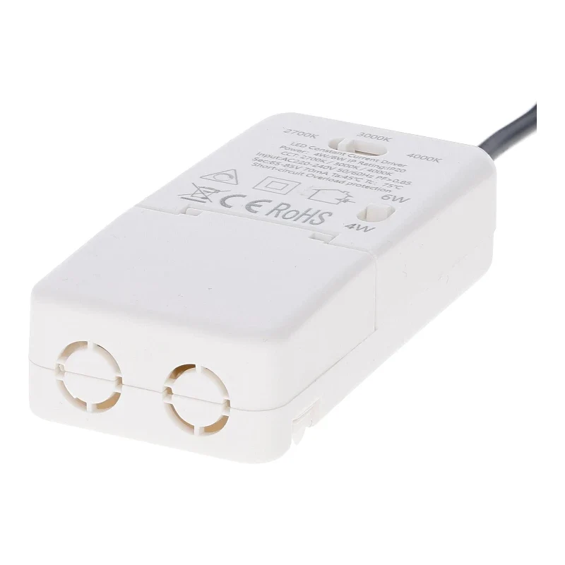 LED Einbaustrahler | VARDA | 6W | CCT Schalter | Rund | Weiß | Geringe Einbautiefe
