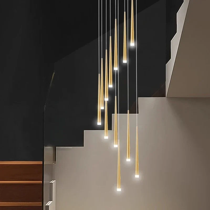 Moderne Pendelleuchte aus Legierung für Wohnzimmer – Oriande