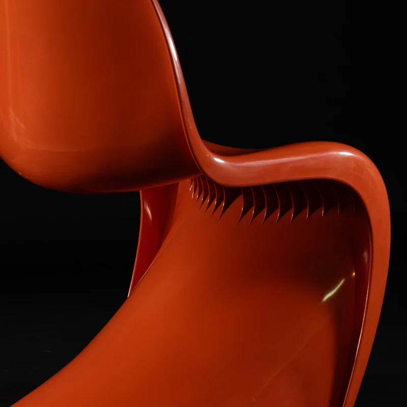 1970er “Panton-Chairs” von Verner Panton, 2er Paar