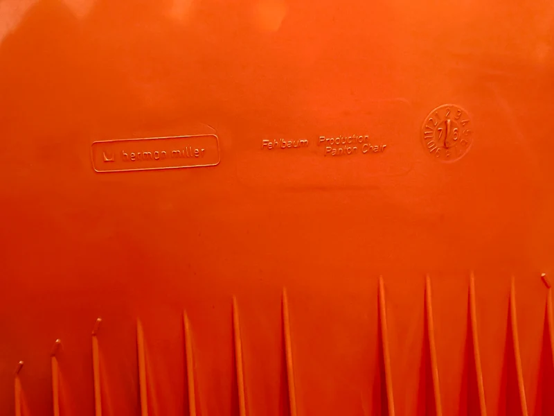 1970er “Panton-Chairs” von Verner Panton, 2er Paar