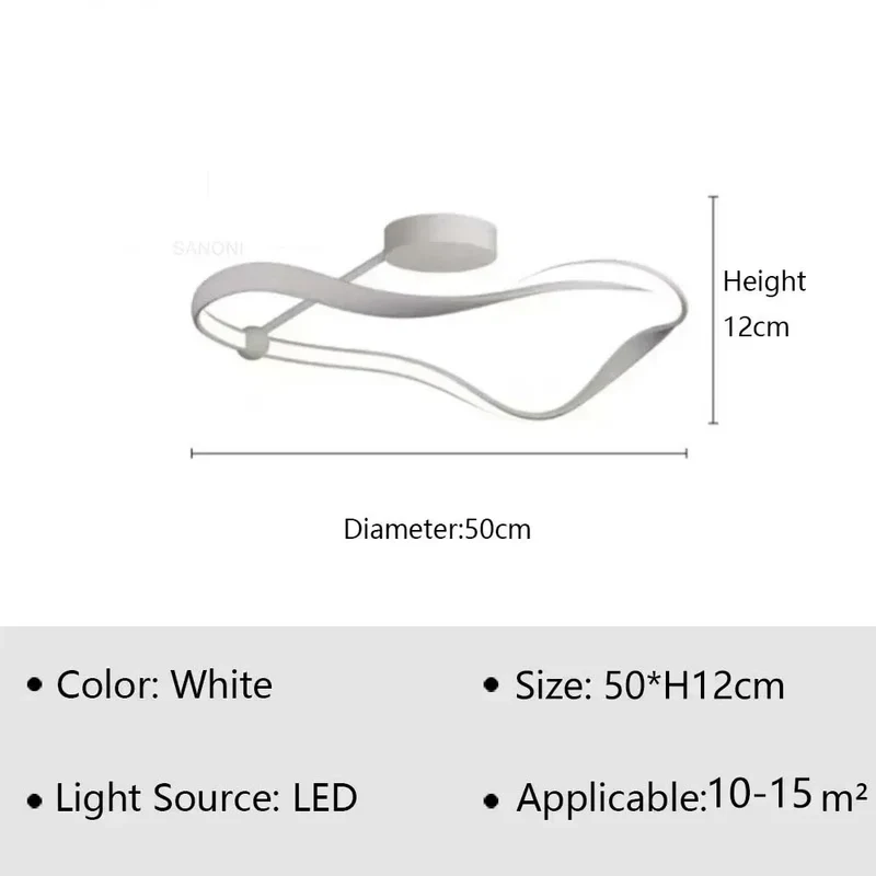 Goldener LED-Kronleuchter für Wohn- und Schlafzimmer – Aurélior