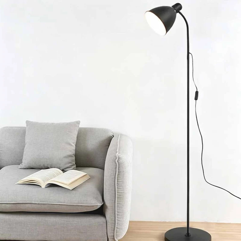 Floor Standing Lamp Modern Minimalist Iron, 3 Colors