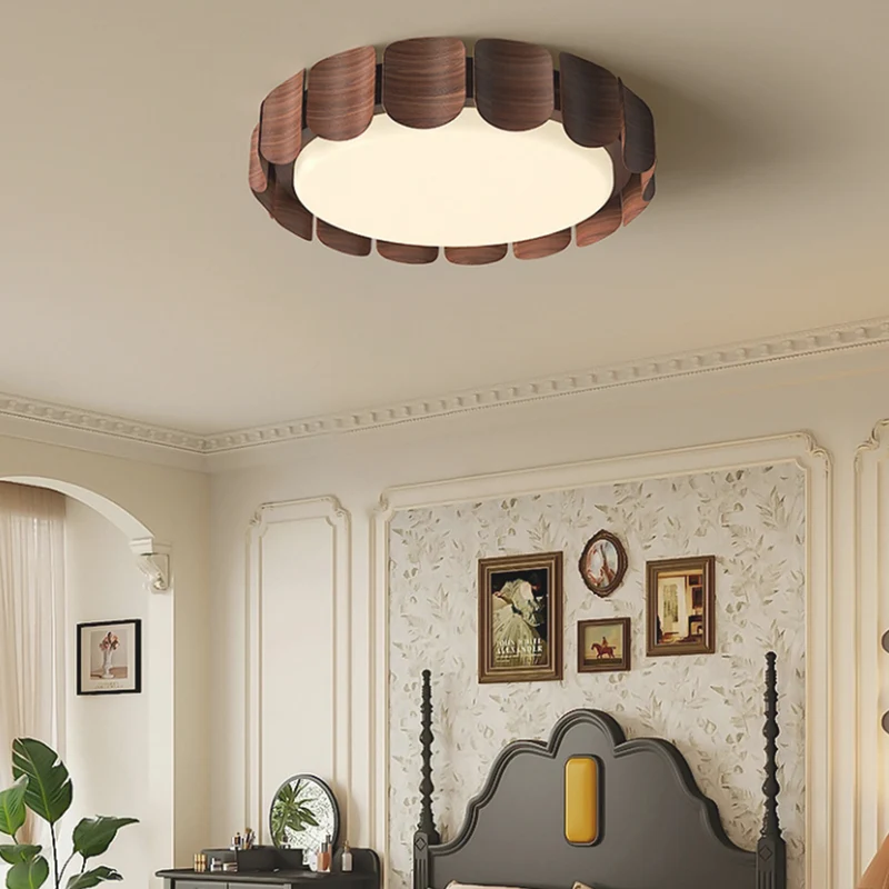 Flush Mount Ceiling Light Minimalist Round LED Dimmable