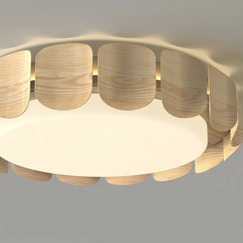 Flush Mount Ceiling Light Minimalist Round LED Dimmable