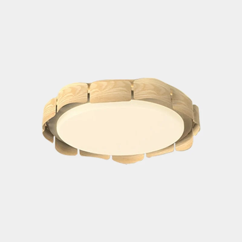 Flush Mount Ceiling Light Minimalist Round LED Dimmable
