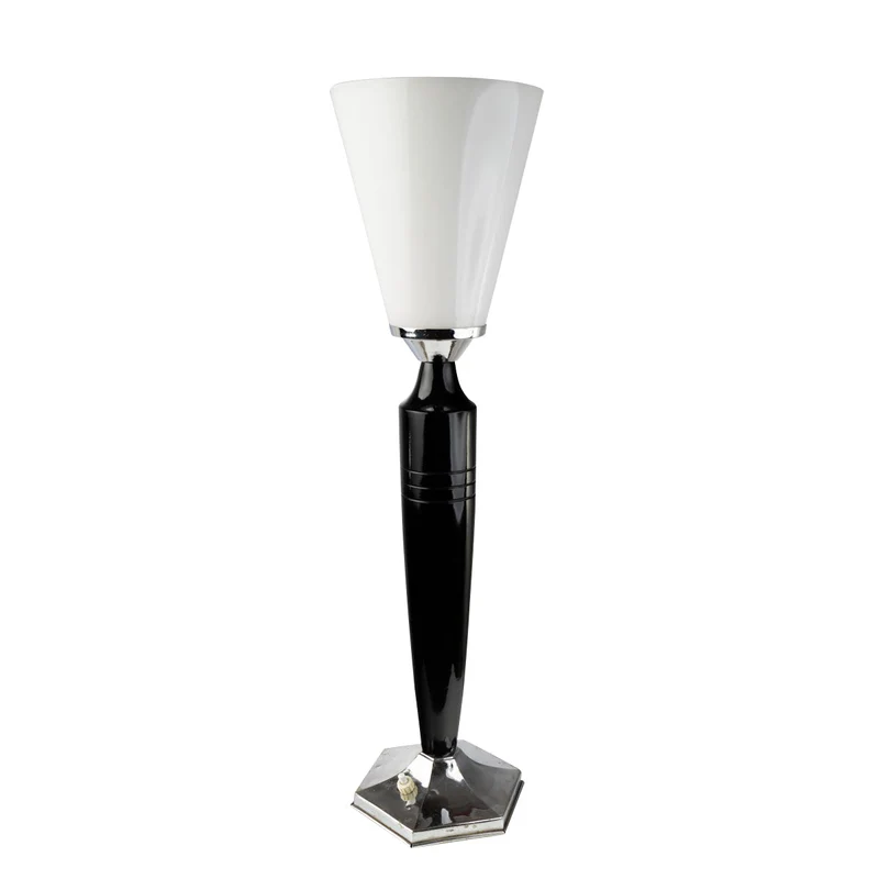 1950er Art Deco Mazda Lampe