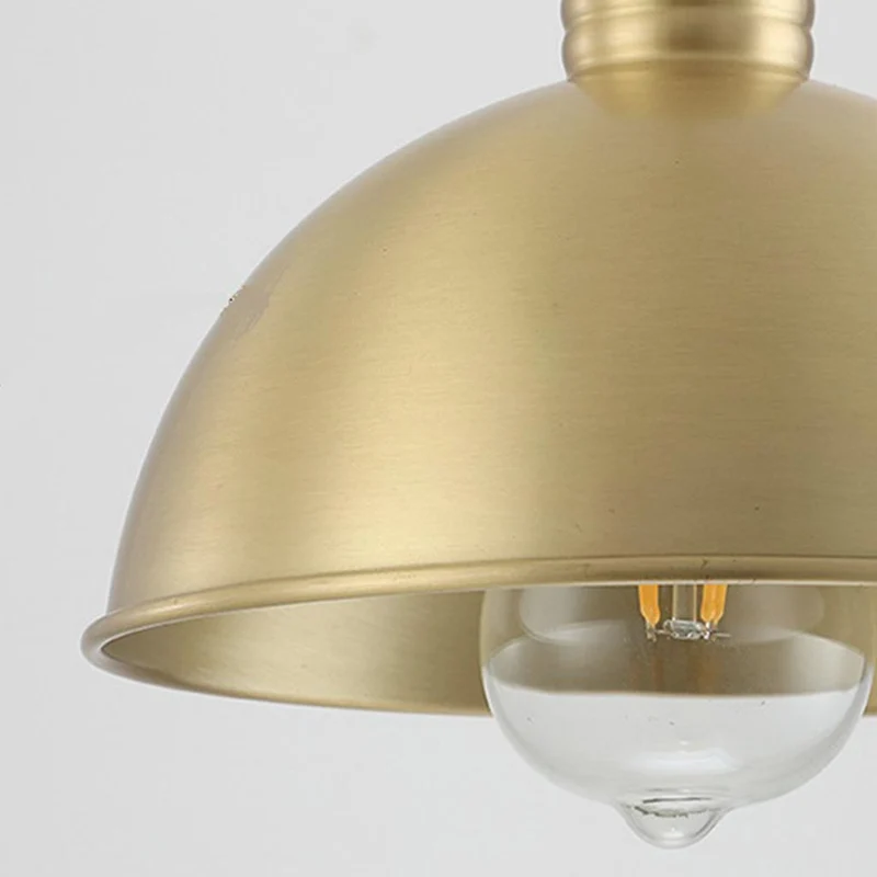 Pendant Light Modern Farmhouse Copper for Dining, Gold