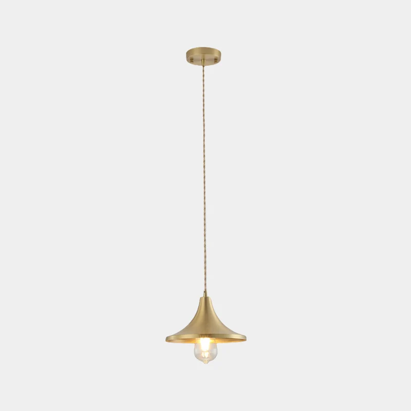 Pendant Light Modern Farmhouse Copper for Dining, Gold
