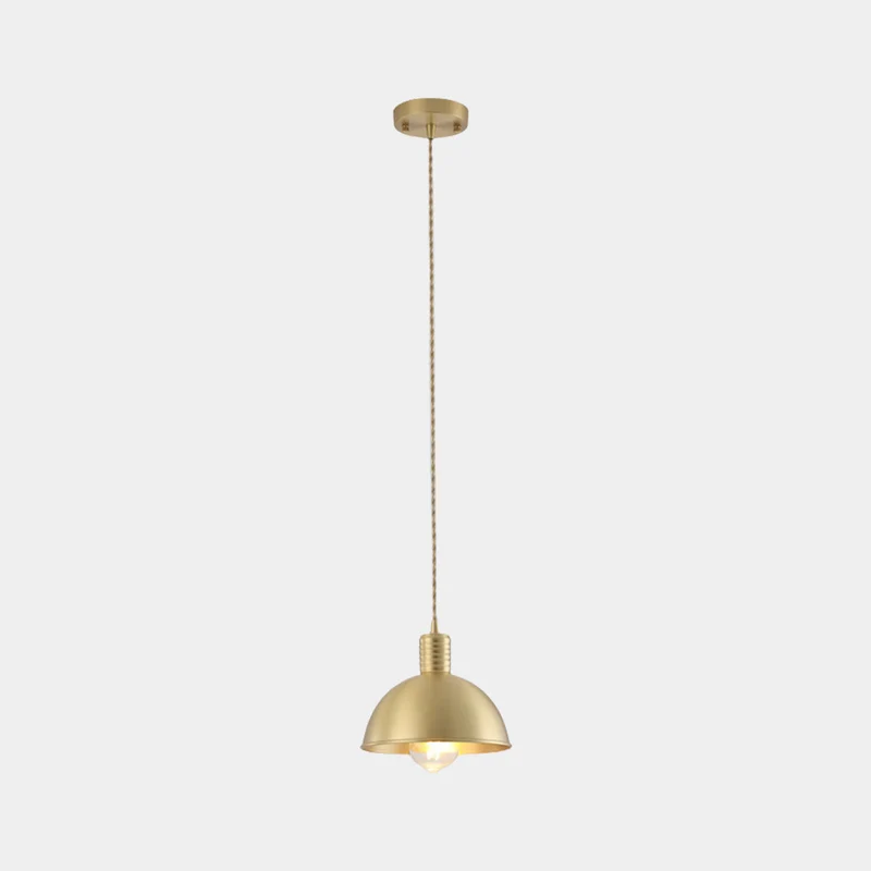 Pendant Light Modern Farmhouse Copper for Dining, Gold