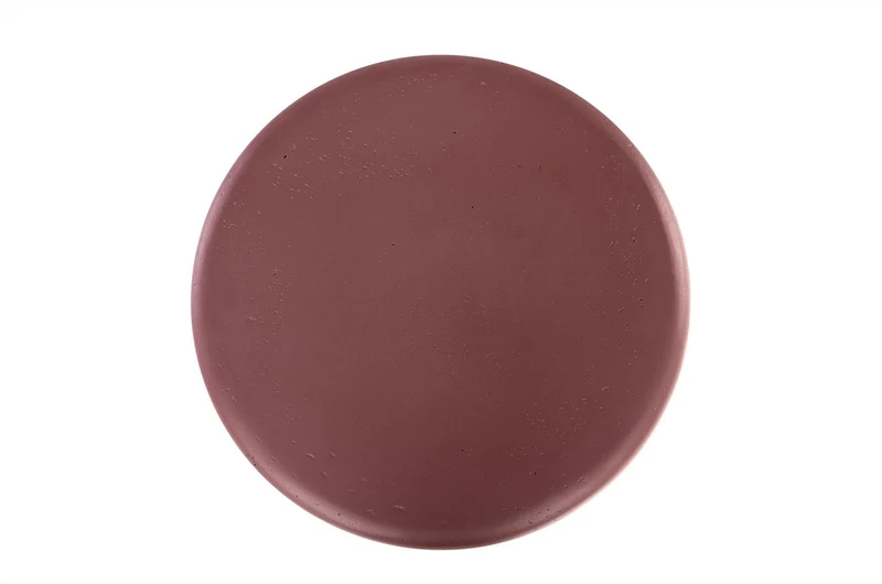 Casa Padrino Luxus Beistelltisch / Hocker Bordeauxrot Ø 30,5 x H. 48 cm - Beistelltisch aus Faserbeton in Form eines Schach-Bauern, auch als Sitzhocker nutzbar - Luxus Möbel