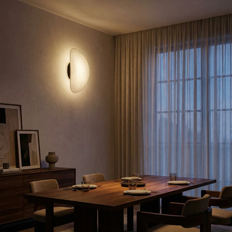 LED-Wandleuchte aus Aluminium für Schlafzimmer – Zeloria