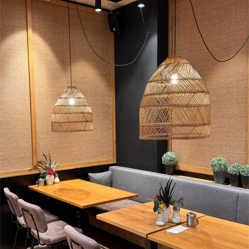 Rattan Lampe MAJA