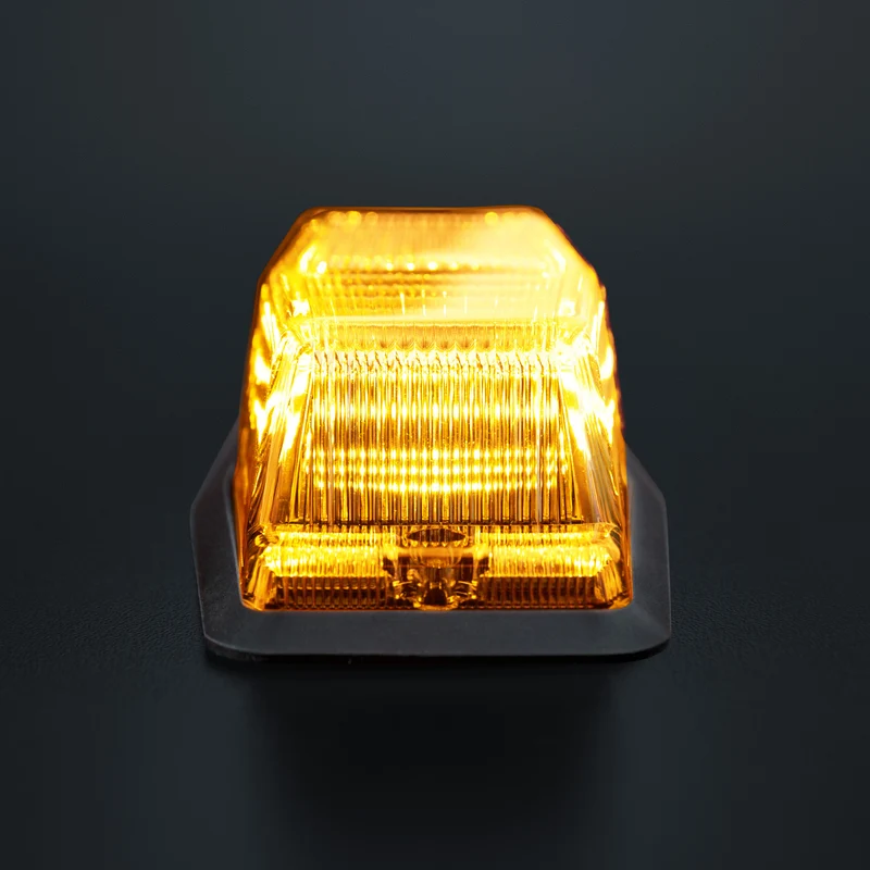 LED-Doppelbrenner-Lichterkette mit Stroboskop-/Bernsteinlinse