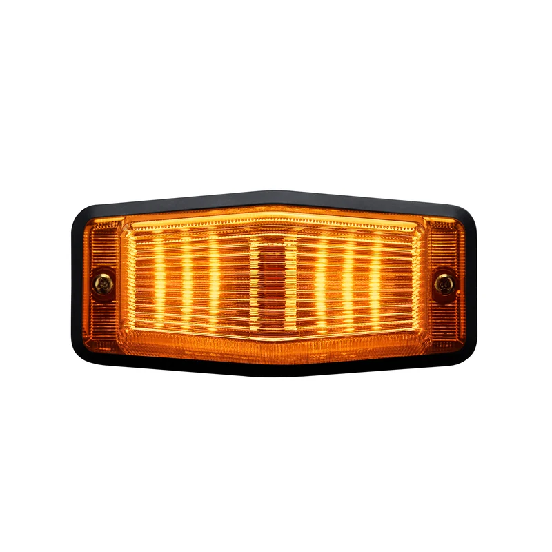 LED-Doppelbrenner-Lichterkette mit Stroboskop-/Bernsteinlinse