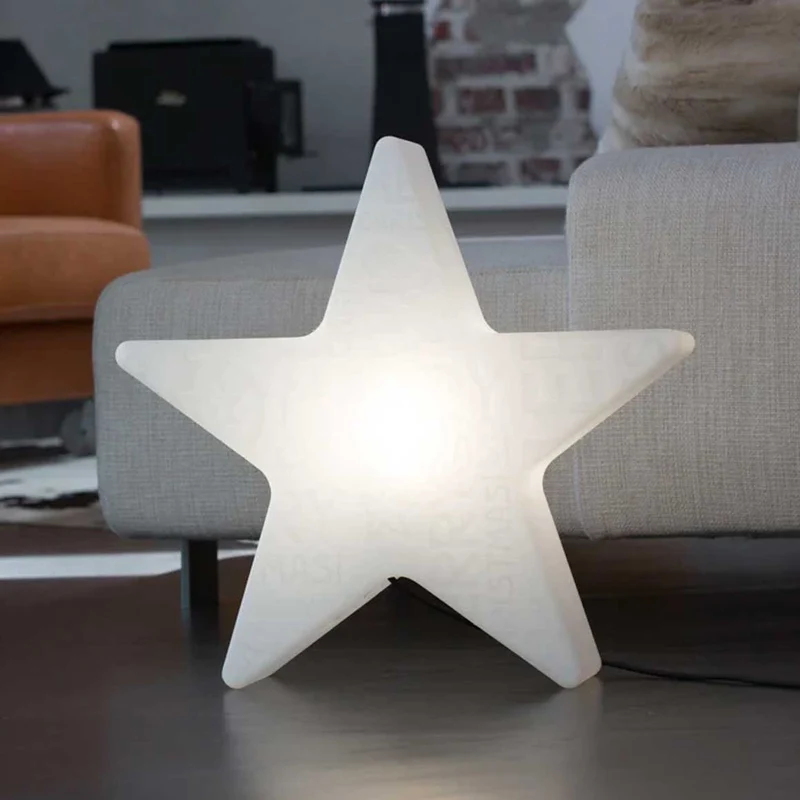 Weißer Leuchtstern | MERRY | LED WW | mit Kabel