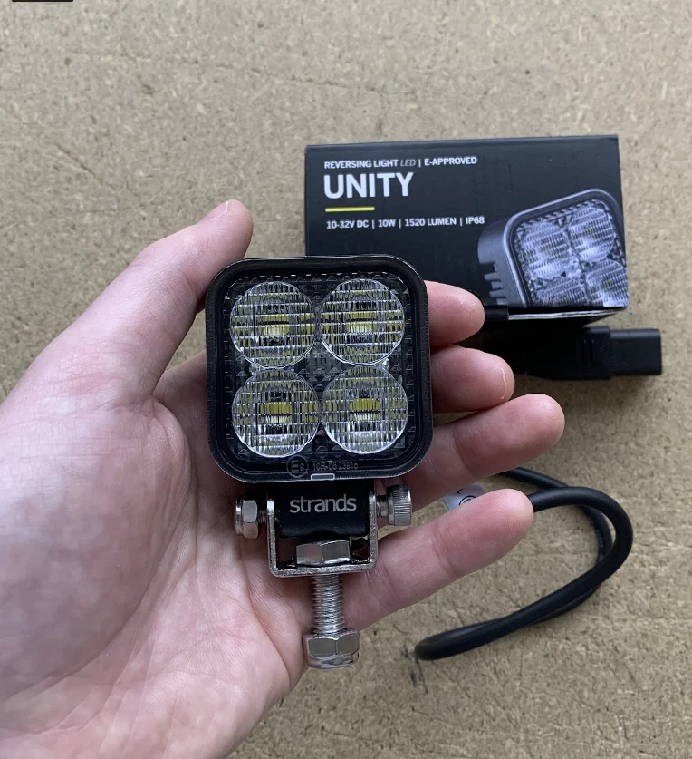 Strands 10W Unity Micro 2" Arbeitsleuchte / Zugelassene Rückfahrleuchte