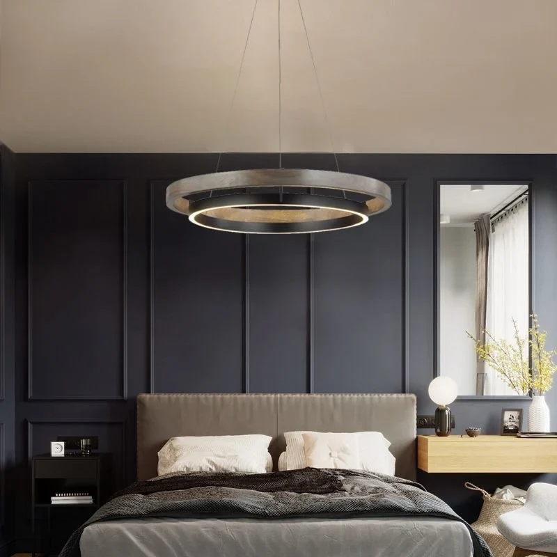 Moderner minimalistischer Eisen-Kronleuchter für Esszimmer – Cirondei