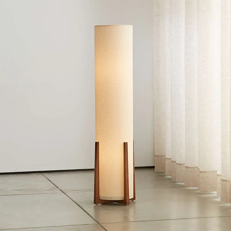Nordische Stehlampe aus Holz für Wohnzimmer – Armony