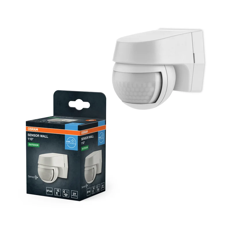 OSRAM Sensor Wall Bewegungs-und Lichtsensor 110Grad Weiß