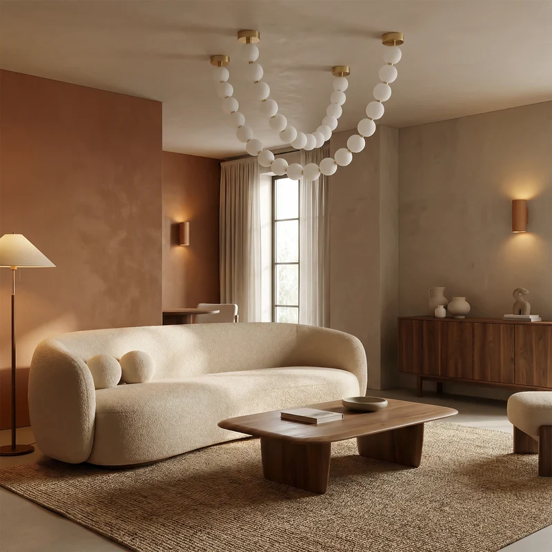 LED-Kristall-Pendelleuchte für Wohnzimmer und Esszimmer – Crysélite