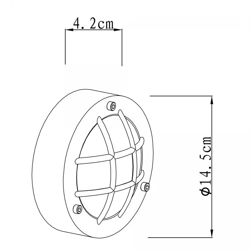 Casa Padrino Jugendstil Schiffslampe 14 x 5 x H. 14 cm - Silber - Nostalgische Wetterfeste Außenleuchte