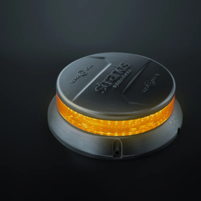 Strands Cruise Light Aufputz-Warnleuchte / Dunkle Linse / 165 mm