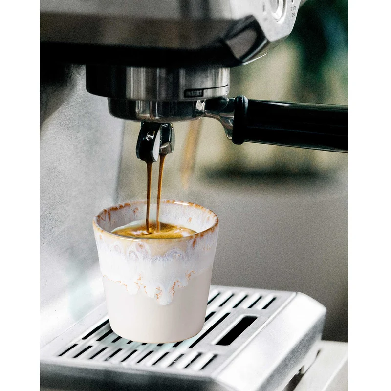 Espresso Tasse Weiss 8-er Set