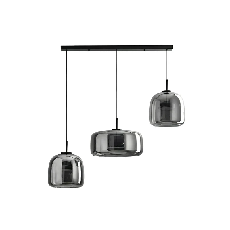 Minimalistische nordische Glas-Pendelleuchte für Wohnzimmer und Schlafzimmer – Vetroéclat