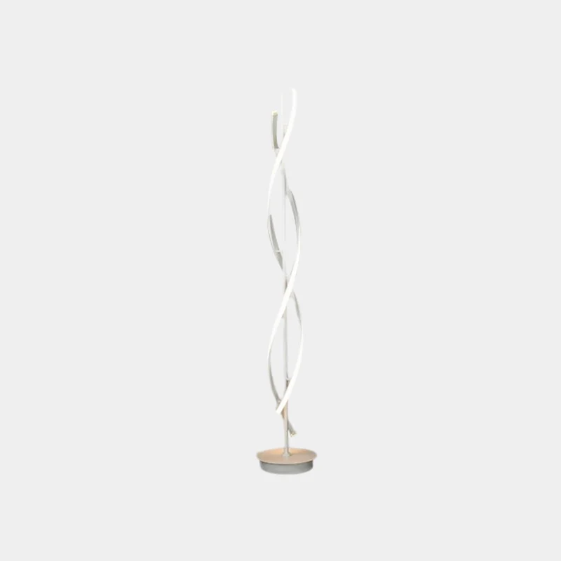 Floor Lamp Minimalist Spiral LED, Black / White