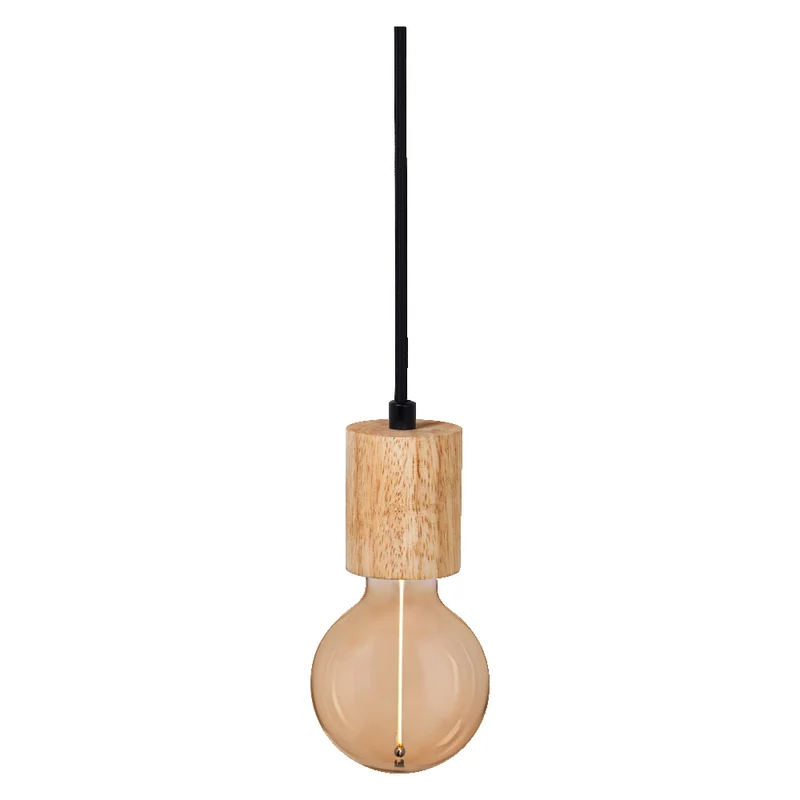 OSRAM Vintage 1906® Pendelleuchte CYLINDER E27, holz