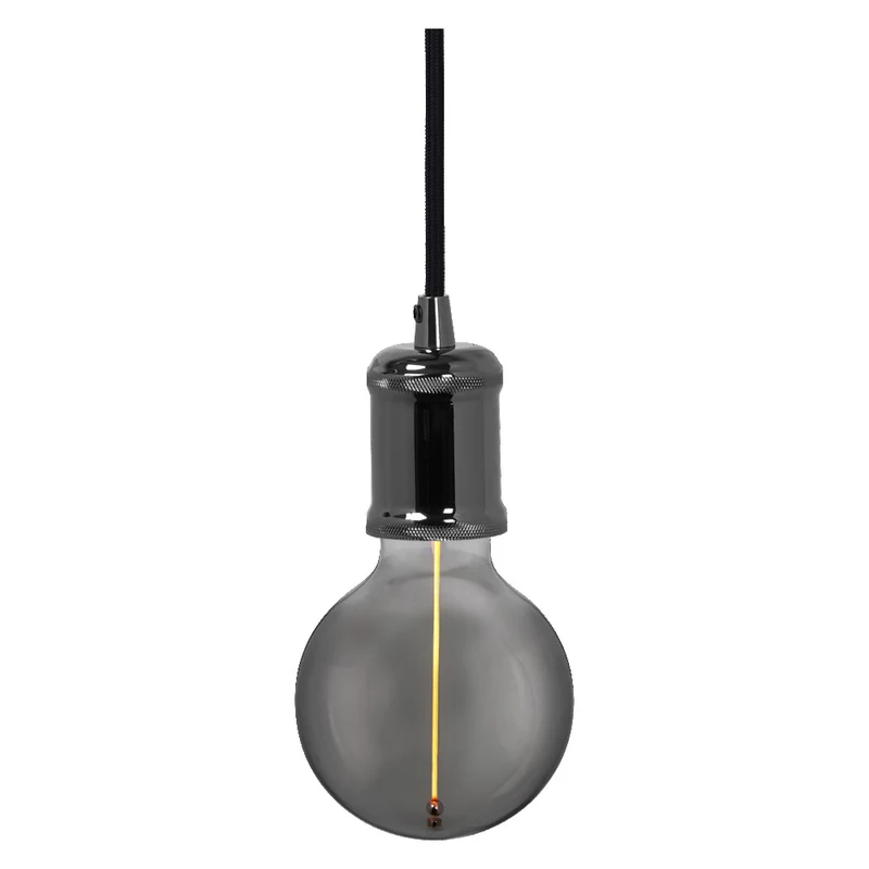 OSRAM Vintage 1906® Pendelleuchte BOBBIN E27, gun metal