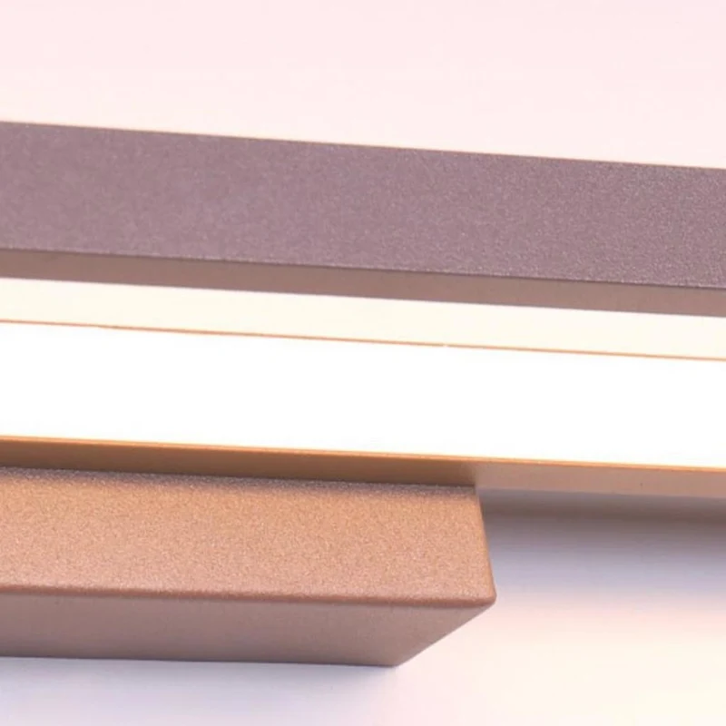 Wall Sconce Bathroom Vanity Lamp Minimalist Linear Oval LED