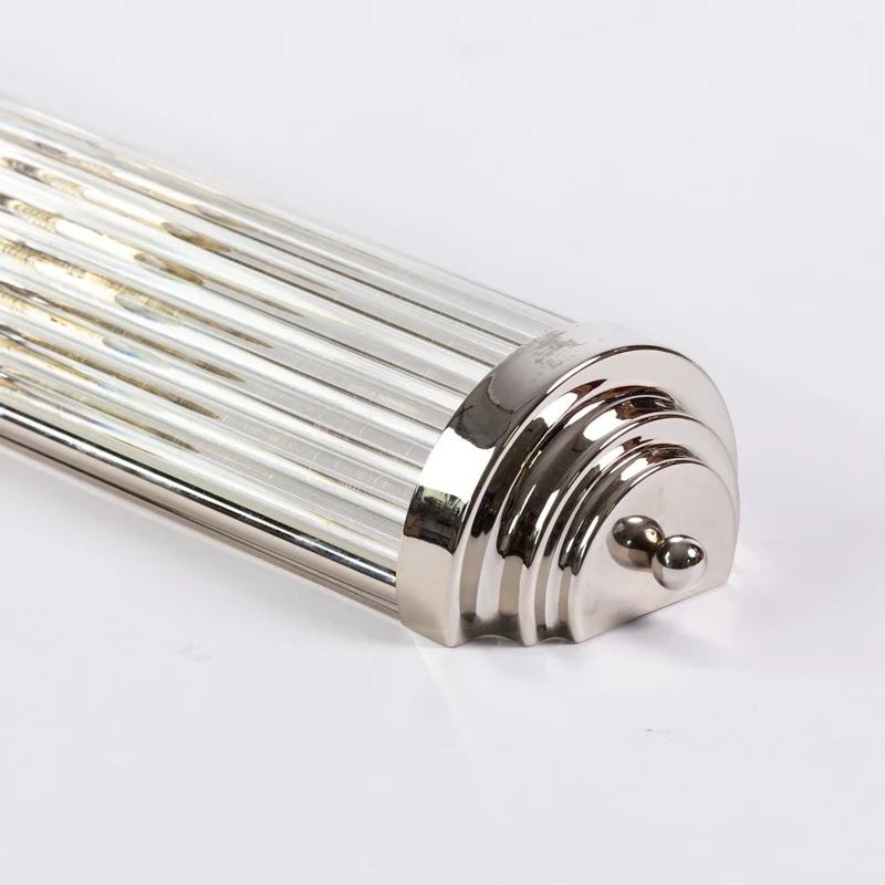 Art Deco Stil Wandlampe M, Opalglas