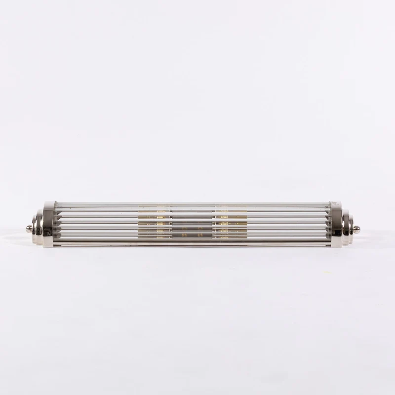 Art Deco Stil Wandlampe M, Opalglas