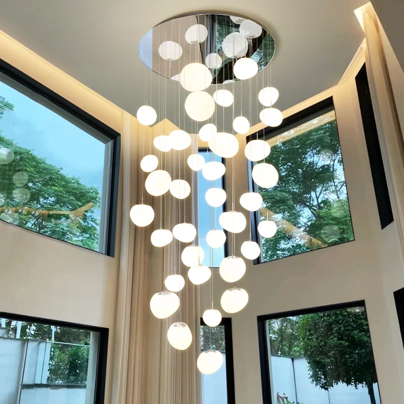Moderne Pendelleuchte aus Legierung für Wohnzimmer – Heliora
