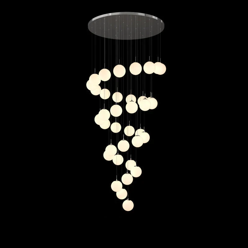 Moderne Pendelleuchte aus Legierung für Wohnzimmer – Heliora