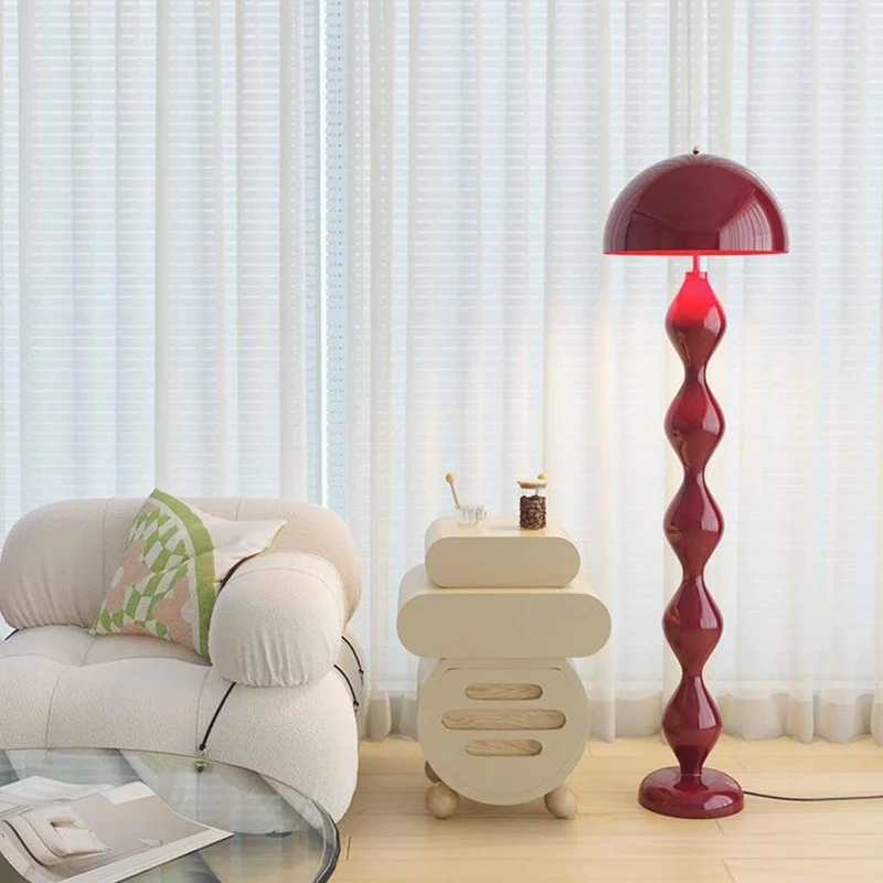 Floor Lamp Unique Iron Gourd Mushroom Multi Color