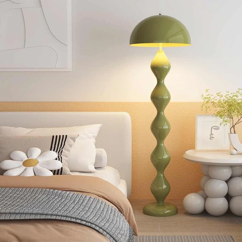 Floor Lamp Unique Iron Gourd Mushroom Multi Color