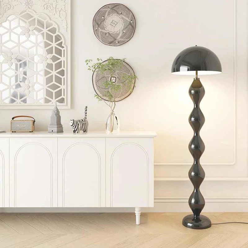 Floor Lamp Unique Iron Gourd Mushroom Multi Color