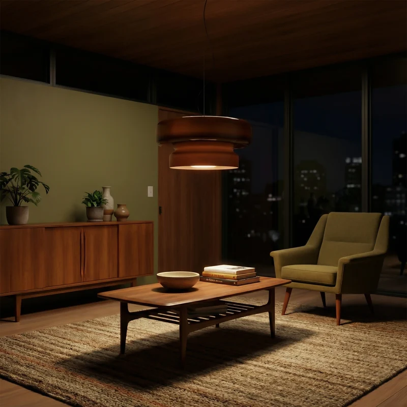 Bunte Glas-Pendelleuchte für Esszimmer – Armoniela