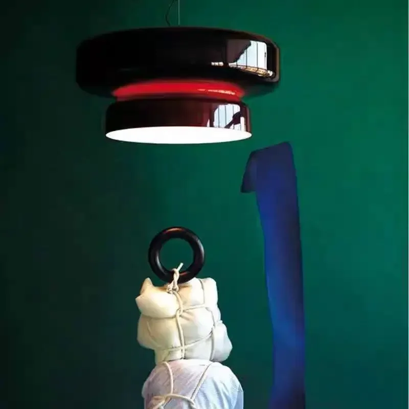 Bunte Glas-Pendelleuchte für Esszimmer – Armoniela