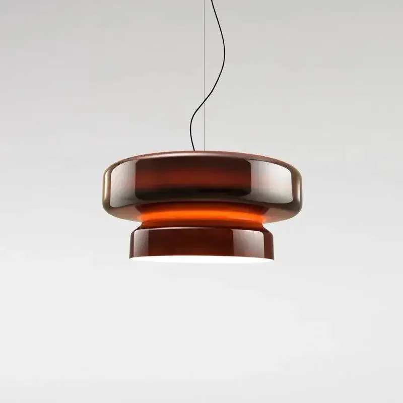 Bunte Glas-Pendelleuchte für Esszimmer – Armoniela