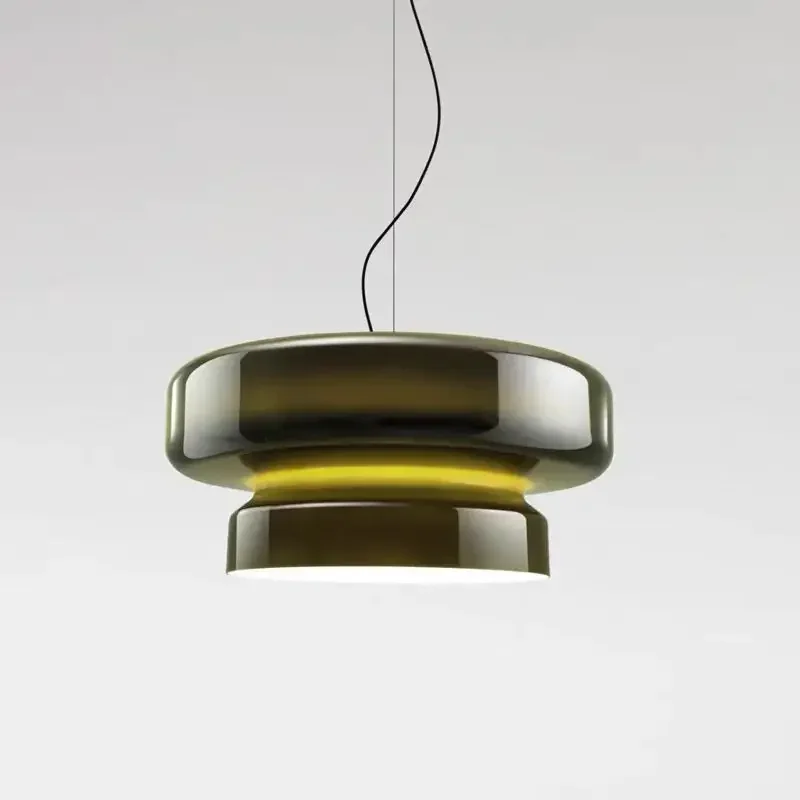 Bunte Glas-Pendelleuchte für Esszimmer – Armoniela