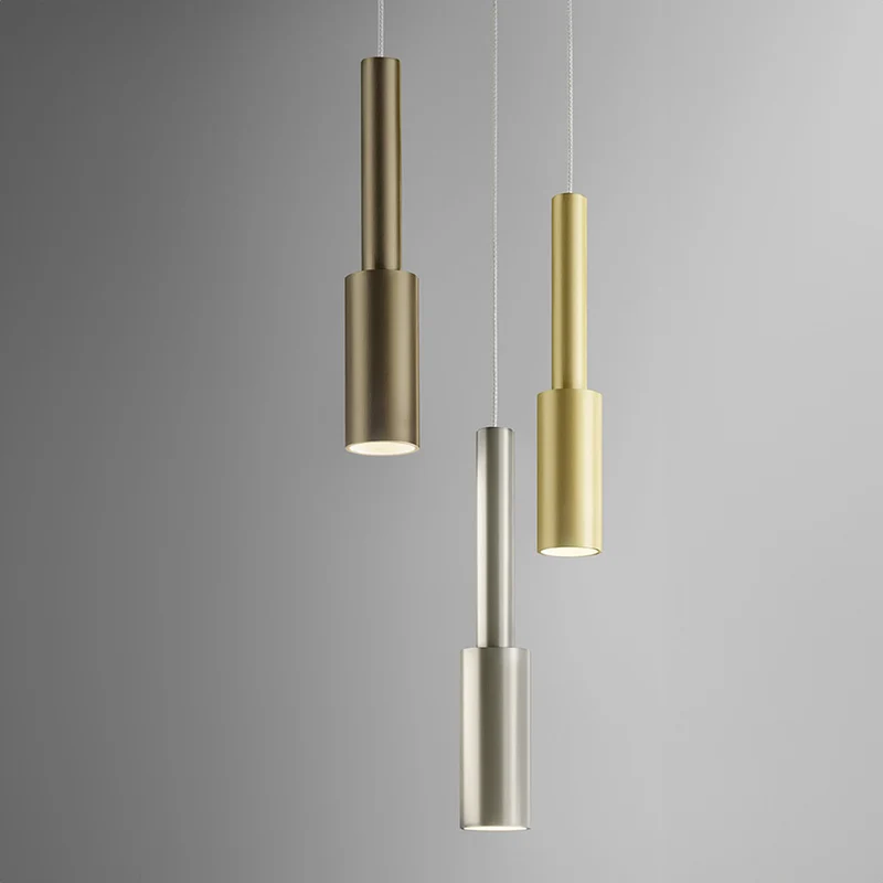 Aluminium Suspension Lamp TUBINO by Matteo Thun for Panzeri